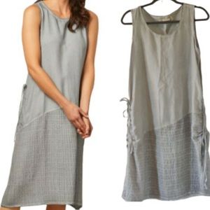 Soft Surroundings Sonia Gray Shift Dress NWT
